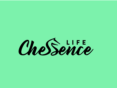 Logo design for a lifestyle blog/startup Life Chessence, branding hand drawn logo logo logo design logo type minimal branding minimalist logo typography
