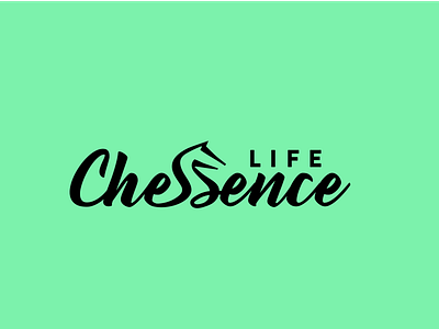 Logo design for a lifestyle blog/startup Life Chessence,