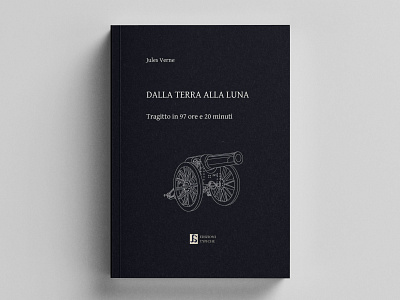 From the Earth to the Moon - Book Design adobe indesign book book design book layout book layout design edition editorial design editorial designer from the earth to the moon graphic design graphic designer illustrated book illustrations indesign jules verne layout layout design layout designer publishing publishing design