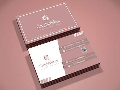 Business Card for Caught My Eye