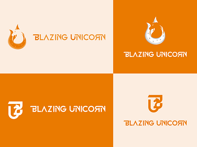 Logo Design for Blazing Unicorn with two concepts