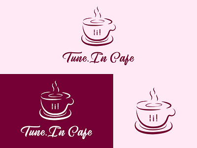 Logo Design for Tune.In Cafe adobe illustrator brand identity cafe cafe logo design graphic design illustration logo logo design minimal modern music professional restaurant logo tune tune in