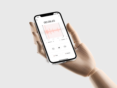 Sound Recorder design mobile app design recorder sound ui voice