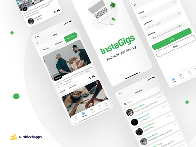 Mobile App Design for InstaGigs