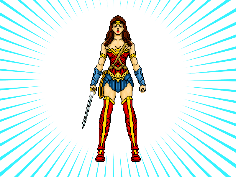 Wonder Woman Animation by Nimblechapps on Dribbble