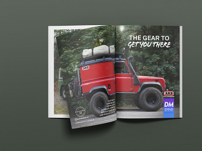 Land Rover Owner Magazine - Double Page Spread branding design graphic design typography