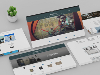 Adventure Worx - Full Website branding design graphic design typography