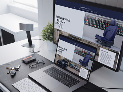 Douglass Motors - Full Website Design branding design graphic design