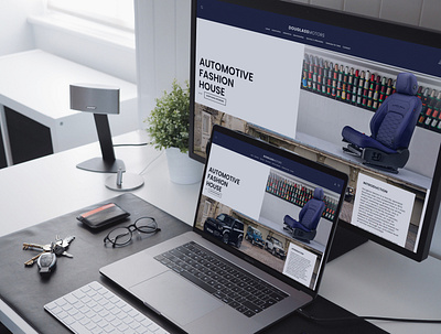 Douglass Motors - Full Website Design branding design graphic design