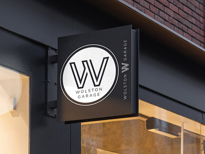 Wolston Garage - Logo Development branding design graphic design logo typography
