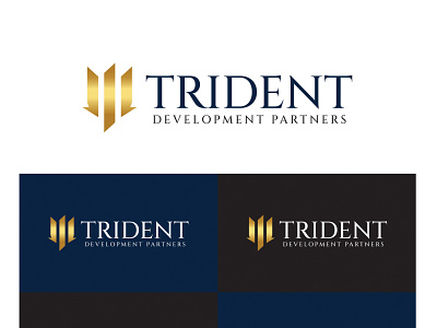 Trident creative modern minimalist logo design