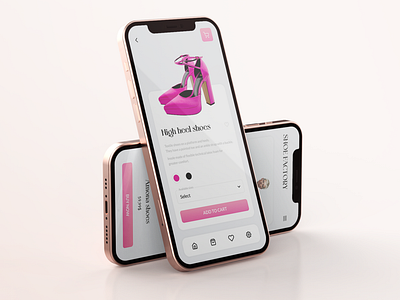 Mobile concept for a shoes store