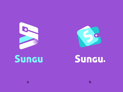 Sungu app donation app branding design donation free identity logo money s transfert vector wallet
