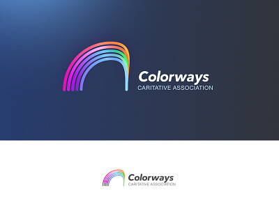 Colorsways associative branding caritative color ecology help identity logo ong