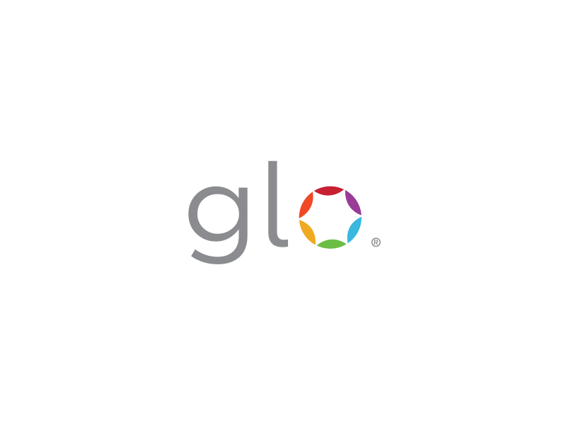 Glo Logo bible glow identity logo