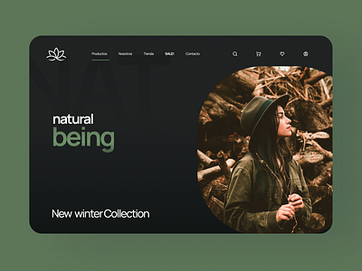 Natural being e-shop | UI 🌱