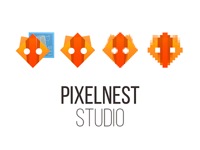 Pixelnest Logo logo pixel art pixelnest