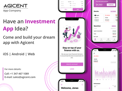 Investment App Concept UI