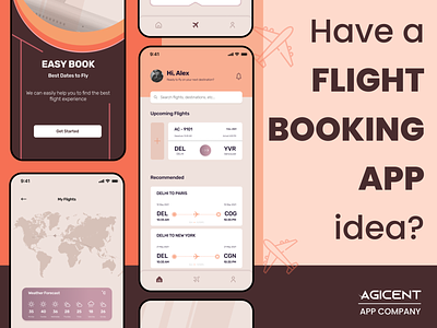 Flight Booking App Idea UI agicent air india android app app design booking create an app design emirates flight holiday indigo ios app qatar airways tourism travel travel the world trip ui ux vistara