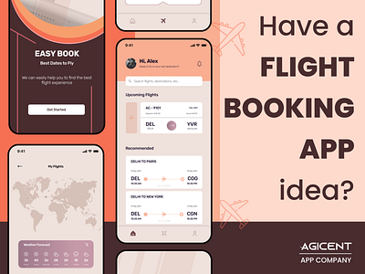 Flight Booking App Idea UI