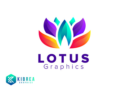 LOTUS Colorful Logo logo logodesign lotus lotus flower lotus logo vector