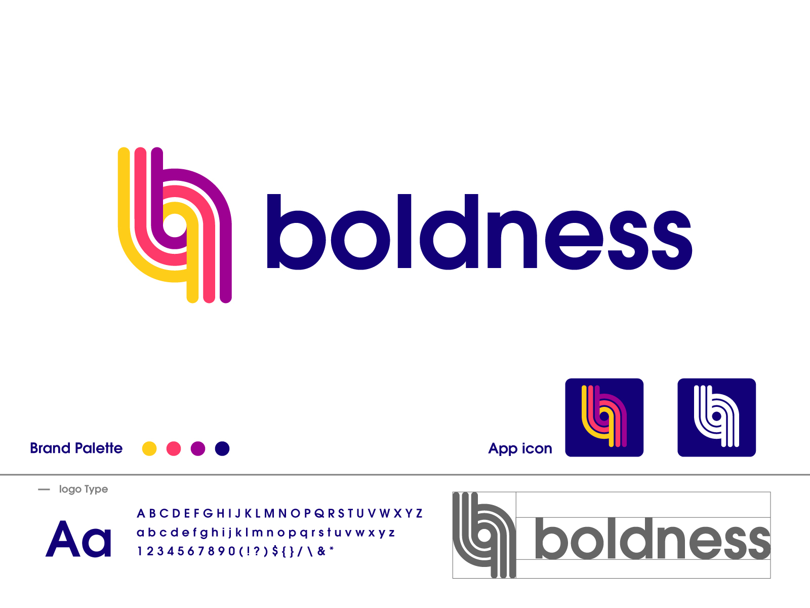 boldness-logo-design-by-kibrea-graphics-on-dribbble