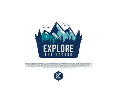 Explore the nature Badge logo