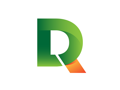 D R logo concept colorful company logo design illustration logo logo design minimal minimalist modern logo vector