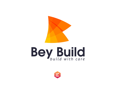 Bey build minimal logo builder builder company logo colorful colorful logo illustration logo logo design minimal minimalist modern logo real estate real estate logo