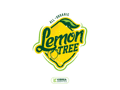 Organic Lemon Logo Design