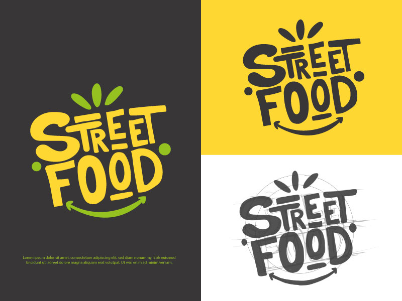 Street Food logo by MD TAYOBUR RAHMAN on Dribbble