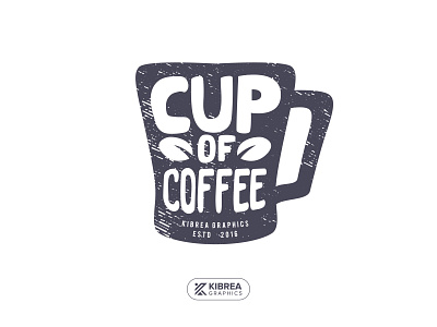 Cup of Coffee logo branding coffee coffee logo colorful logo cup of coffee logo design dribbble illustration logo minimalist modern logo ui vector