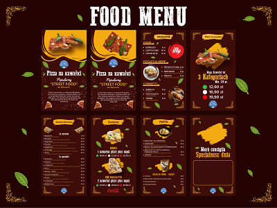 Food Menu Design illustration branding colorful logo design dribbble food foodmenu illustration logo menu design minimalist modern logo ui vector