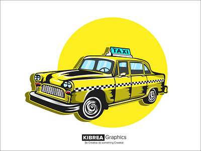 Taxi Cab Illustration