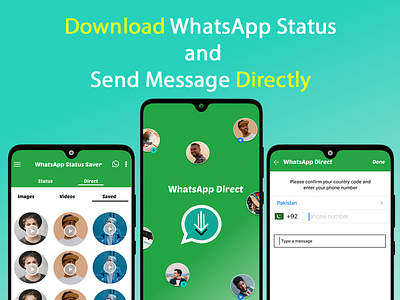 WhatsApp Status Downloader and Messenger App