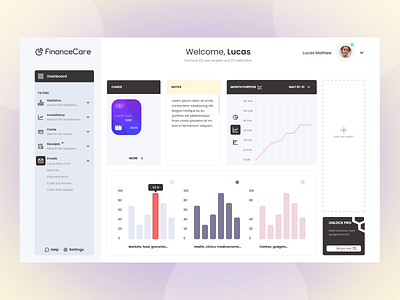 FINANCECARE application landing page design design landingpage statistics stats ui uidesign uidesigner uidesignes uiuxdesigner ux uxdesign uxdesigner uxdesigners uxer
