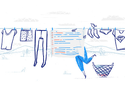 Illustration about clean architecture! clean architecture clean code code develop illustration laundry tooploox wrocław