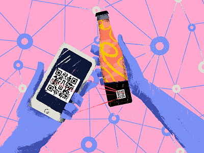 Tooploox cooperation with wBrew brewery beer blockchain brewery illustration technology tooploox wrocław