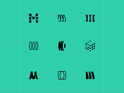 M Mark Search branding letter letterform lifescience logo mark minimal monogram symbol tooploox