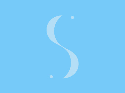 "S" For Serenity letter logo s serenity