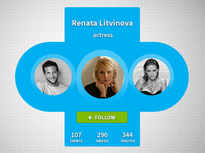 Renata Profile design profile ui widget