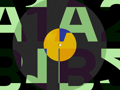 A1A2 - ALT a1 a2 b1 b2 grain grainy graphic design noise records texture vinyl