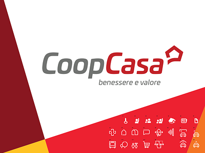 CoopCasa brand identity branding coopcasa logo logo design reifeströmung trento
