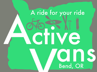 Active Vans Logo Design