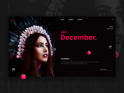 December 2017 black december format pink web woman