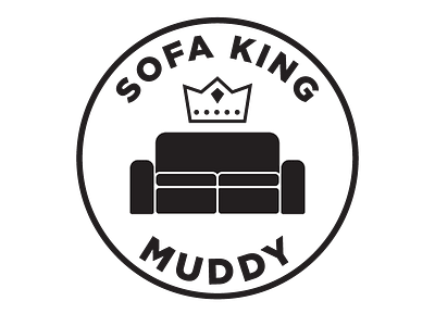 Sofaking badge icon king logo mudhero sofa