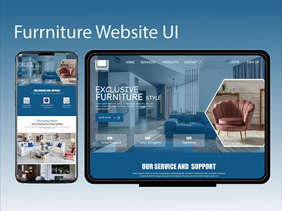 Furniture Website UI