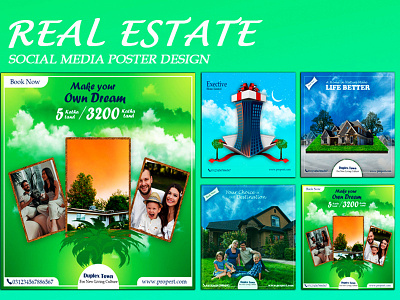 Real Estate poster/banner Design banner design branding flyer design poster real estate design real estate poster design social media post