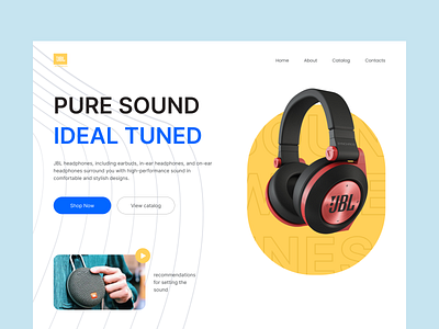 JBL Headphones Website