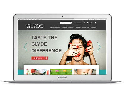 Glyde Site Redesign 